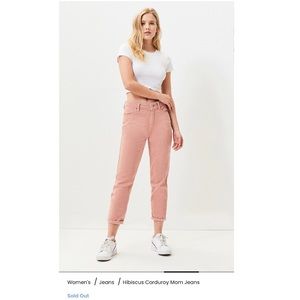 PacSun Hibiscus Corduroy Mom Jeans